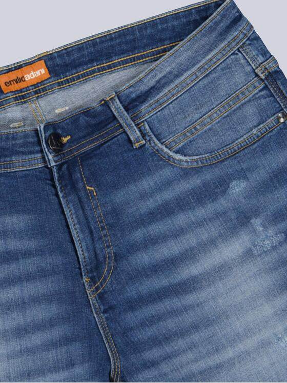 emilio adani Herren Super-Stretch-Jeans slim fit Blau 36267