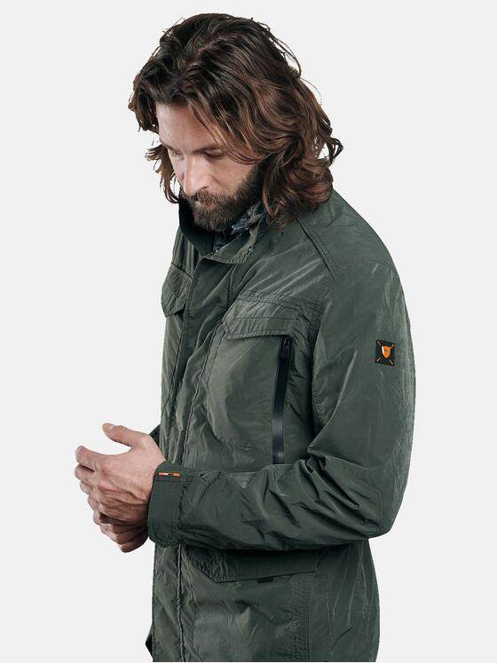 emilio adani Herren Wasserabweisende Jacke Grün 29044