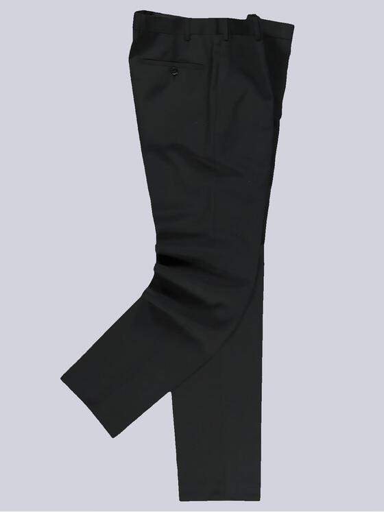 emilio adani Herren Anzughose slim fit Schwarz 34916