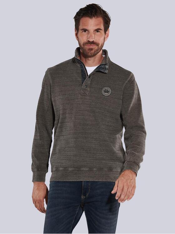 engbers Herren Sweatshirt uni Braun 35674