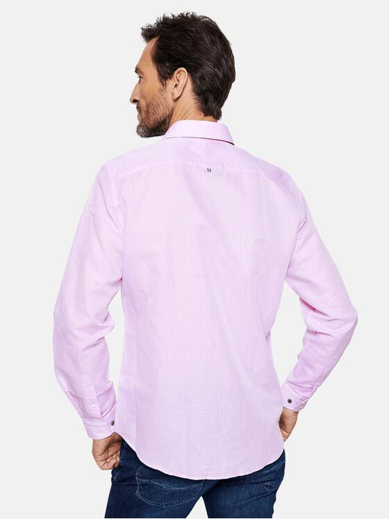 ENGBERS GERMANY Herren Hemd aus ägyptischer Baumwolle Orchidee 29671