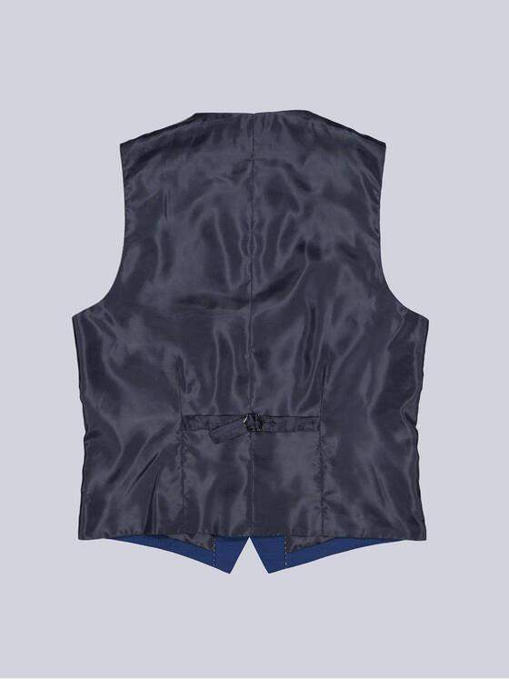 emilio adani Herren Sakko-Weste slim fit Blau 38706