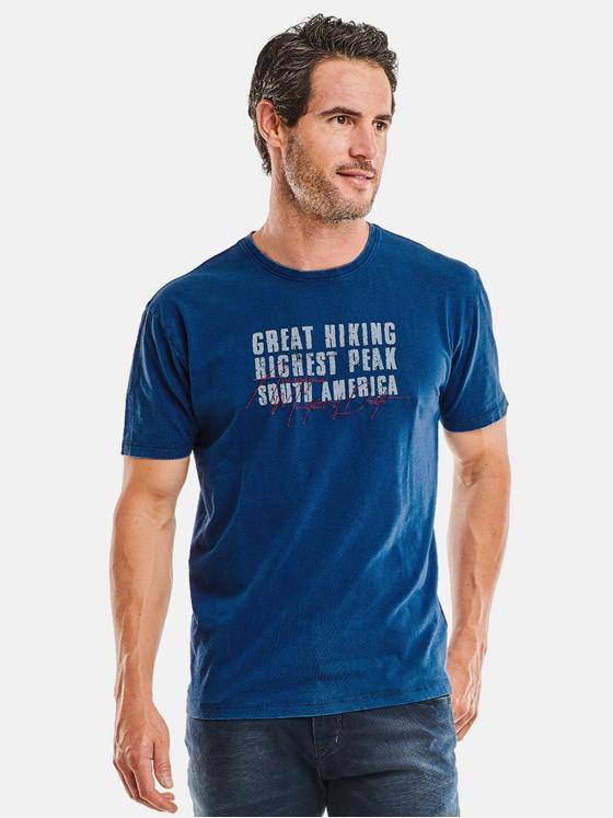 engbers Herren Rundhals T-Shirt Royalblau 25893