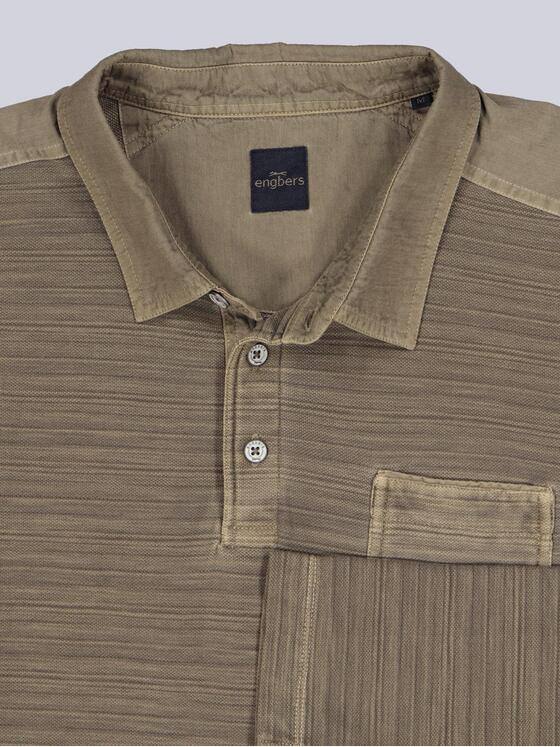 engbers Herren Polo-Shirt meliert Braun 39429