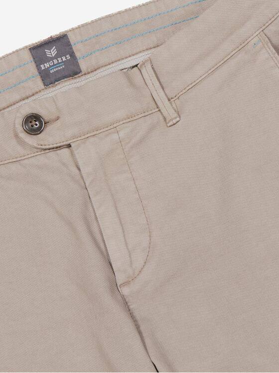 ENGBERS GERMANY Herren Chino mit Tencel-Anteil Sand 37532