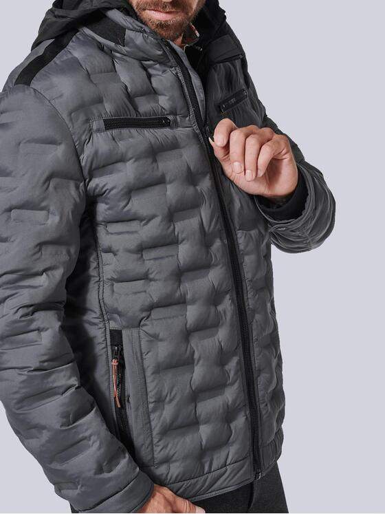 engbers Herren Steppjacke regular Grau 35246