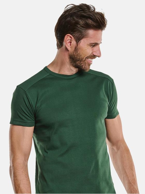 engbers Herren Basic-Shirt "My Favorite" organic Grün 34361