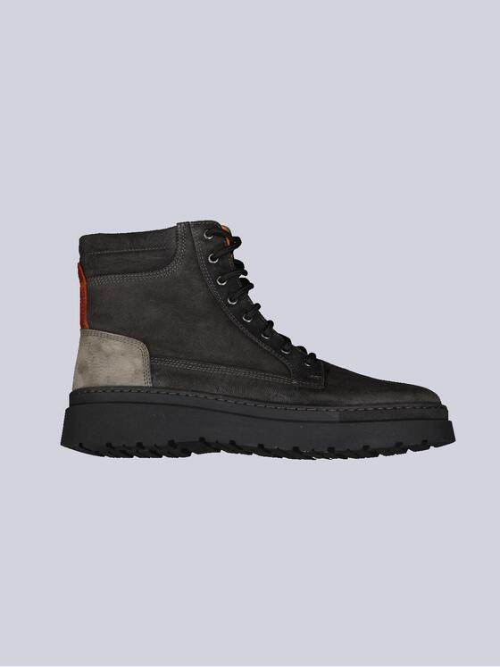 engbers Herren Boots aus Leder Grau 34078