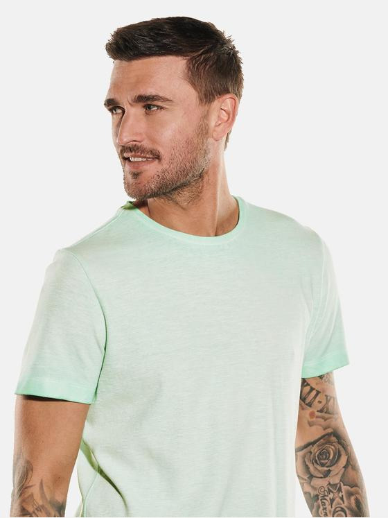 emilio adani Herren T-Shirt regular Türkis 35078