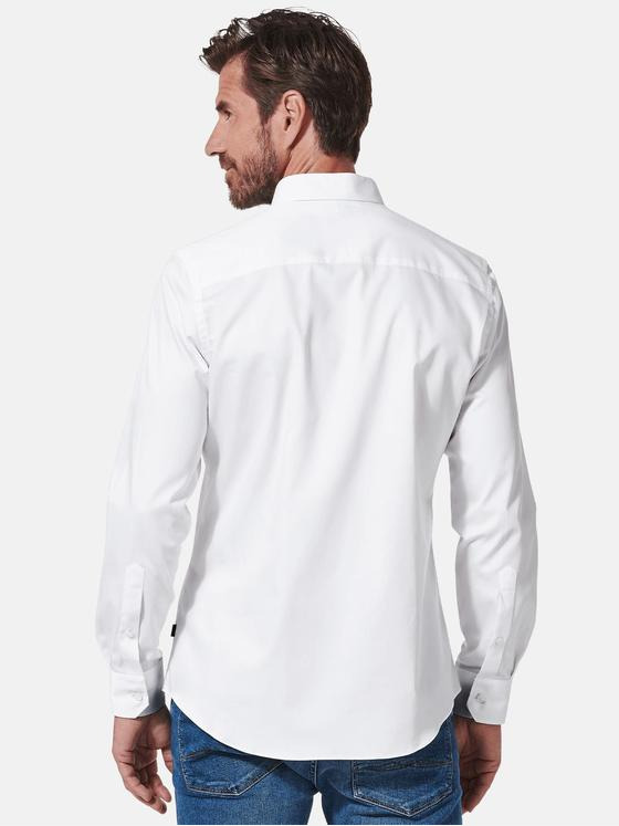 engbers Herren Langarm-Hemd "My Favorite" Reinweiss 35450