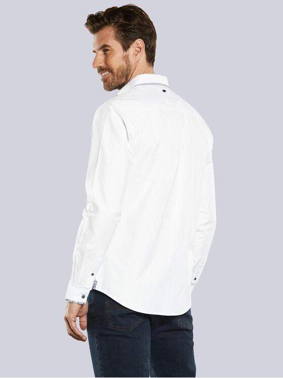 engbers Herren Langarm-Hemd "My Favorite" Blau 36117