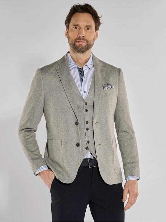 engbers Herren Freizeit-Sakko regular Beige 36363