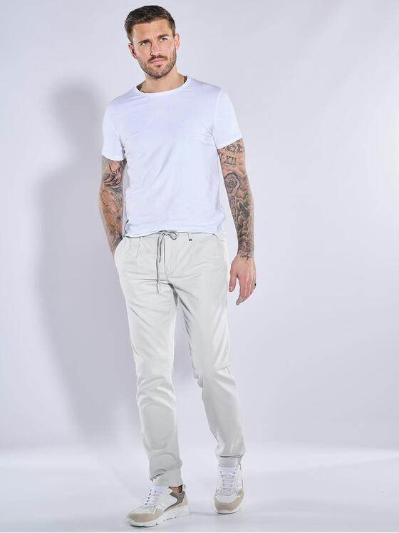 emilio adani Herren Chino regular Grau 38610
