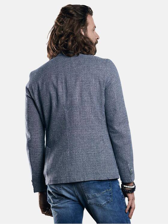 emilio adani Herren Freizeit-Sakko slim fit Blau 29613