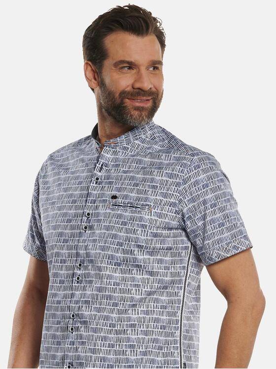 engbers Herren Hemd kurzarm Brilliantblau 32616