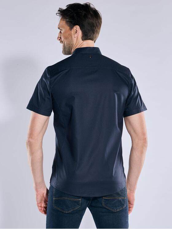 engbers Herren Kurzarm-Hemd "My Favorite" Saphirblau 38508