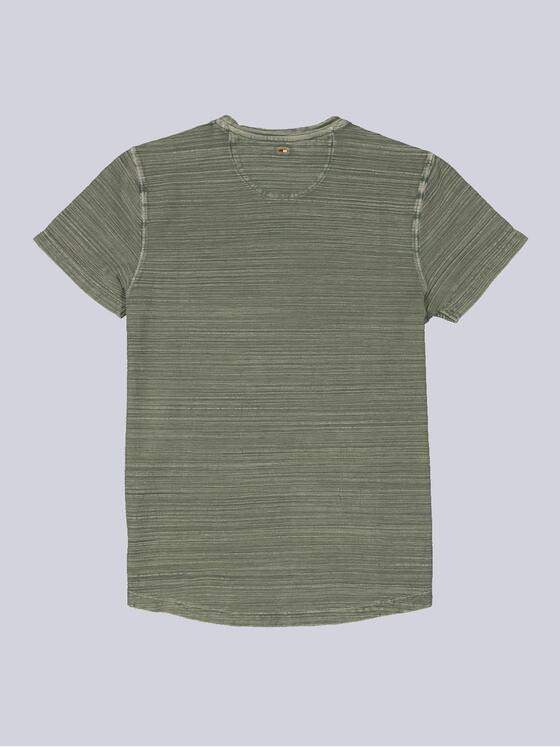 emilio adani Herren T-Shirt slim fit Grün 35099