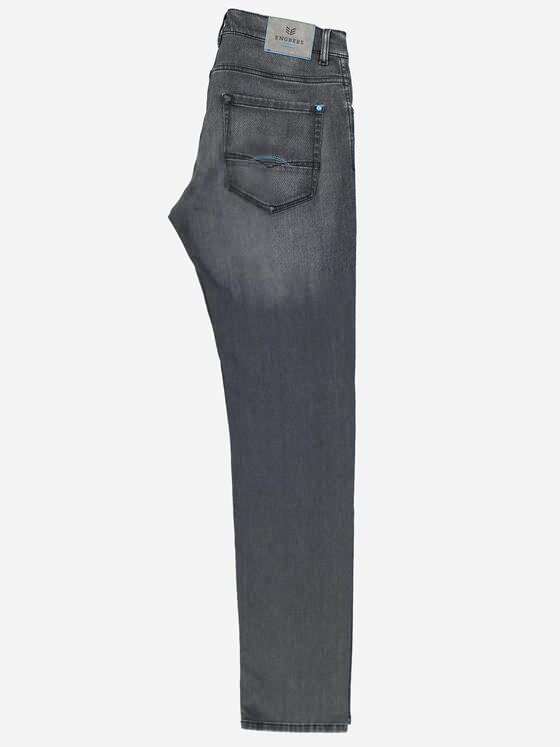 ENGBERS GERMANY Herren Super-Stretch-Jeans in besonderer Warenqualität Anthrazit 37530