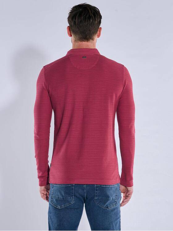 engbers Herren Polo-Shirt meliert Rot 39430