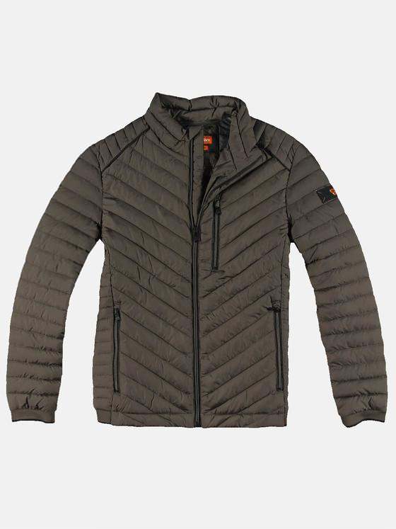 emilio adani Herren Jacke leicht gesteppt Braun 32449