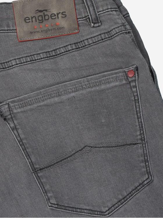 engbers Herren Super-Stretch-Jeans "My Favorite" Grau 37071