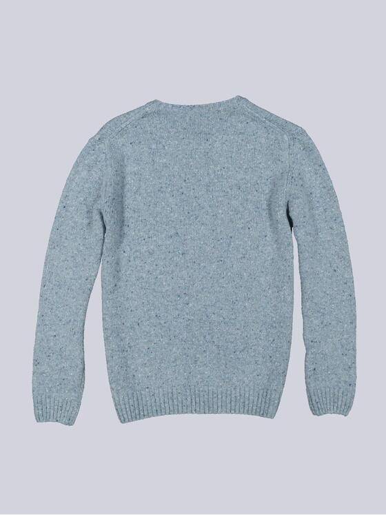 emilio adani Herren Rundhals Pullover Blau 35705