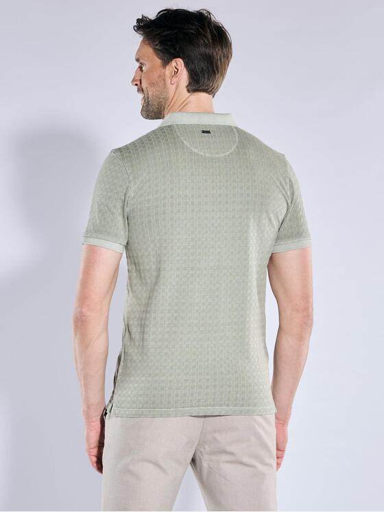 engbers Herren Polo-Shirt aus reiner Baumwolle Oliv 38450