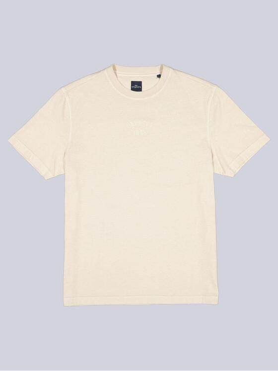 engbers Herren Rundhals T-Shirt Beige 39930