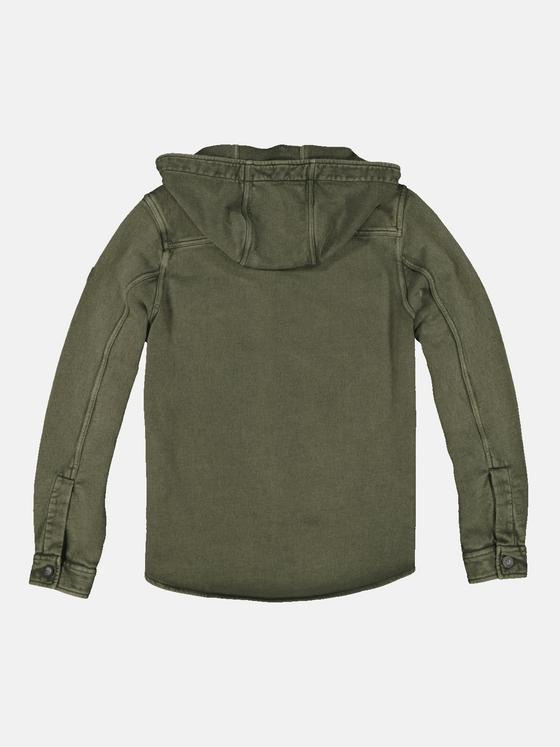 engbers Herren Sweatajcke mit Kapuze Grün 34127