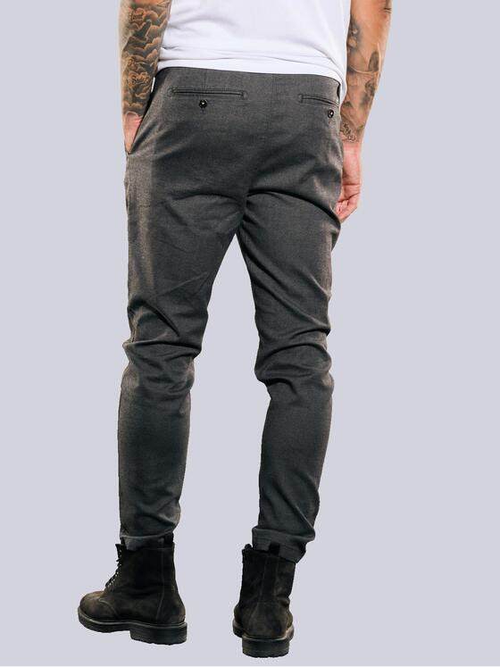 emilio adani Herren Chino slim fit Grau 35537