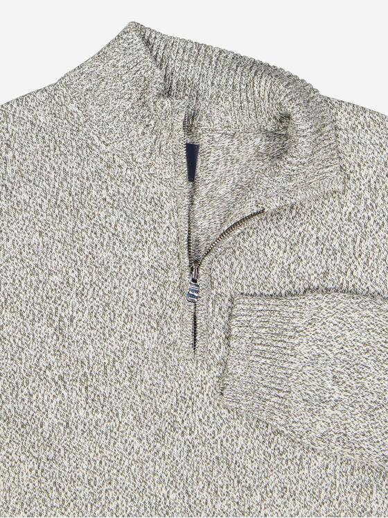 engbers Herren Pullover mit Stehkragen Hellgruen 38205