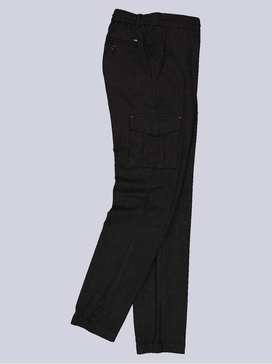 emilio adani Herren Cargo-Hose slim fit Grau 35240