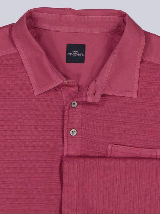 engbers Herren Polo-Shirt meliert Rot 39430