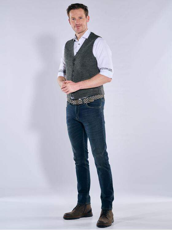 engbers Herren Sakko-Weste mit Knopfleiste Anthrazit 39400