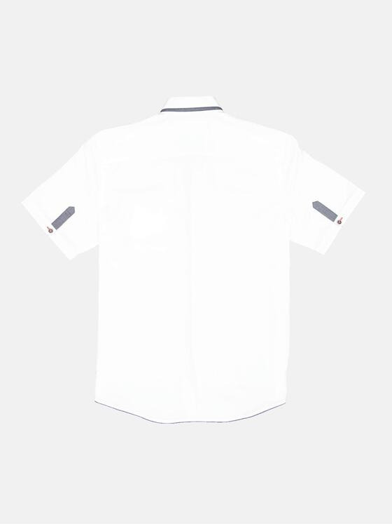 engbers Herren Kurzarm-Hemd uni Weiß 34272