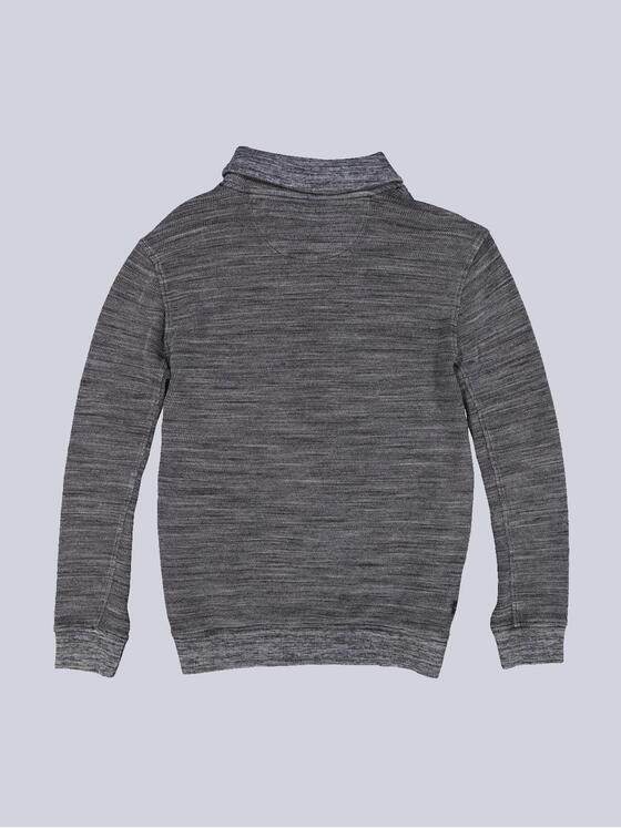 engbers Herren Sweatshirt mit Schalkragen Grau 35647