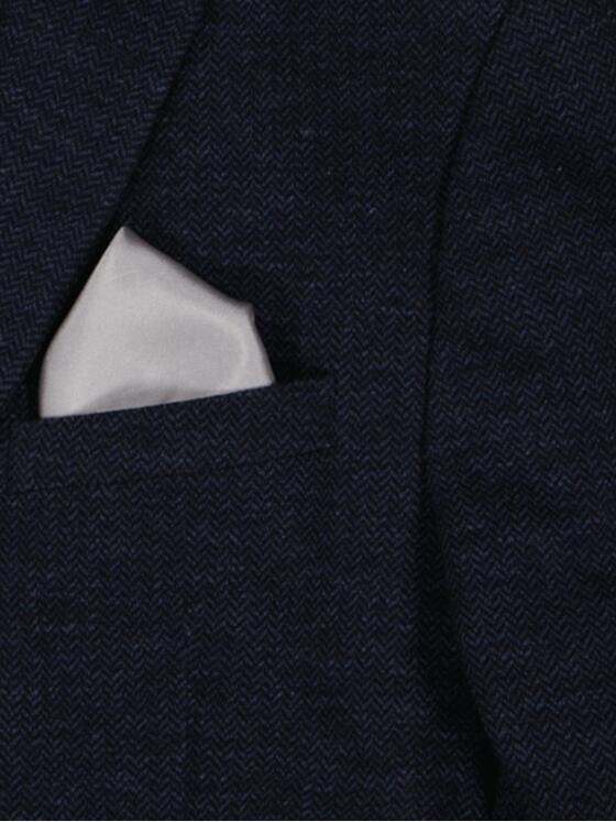 engbers Herren Einstecktuch Silbergrau 33777