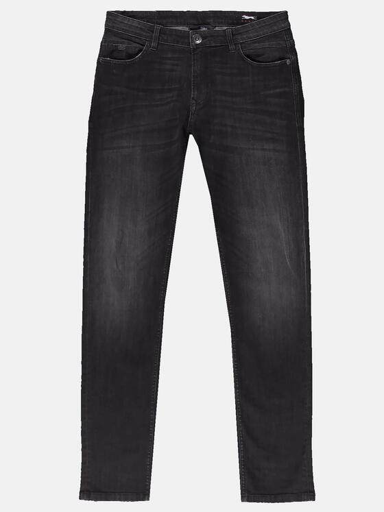 engbers Herren Jeans 5-Pocket Superstretch Schwarz 30832