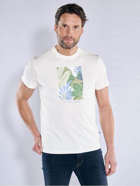 ENGBERS GERMANY Herren T-Shirt regular Weiß 38567