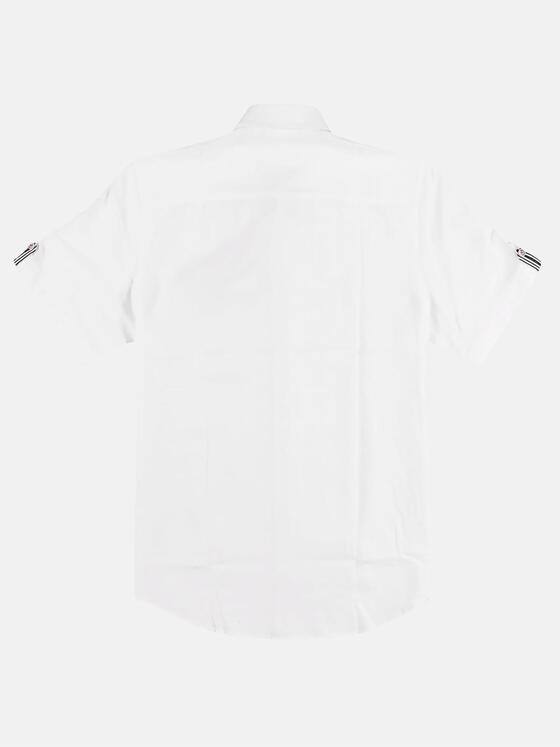 engbers Herren Hemd mit Kontrastdetails Reinweiss 29480