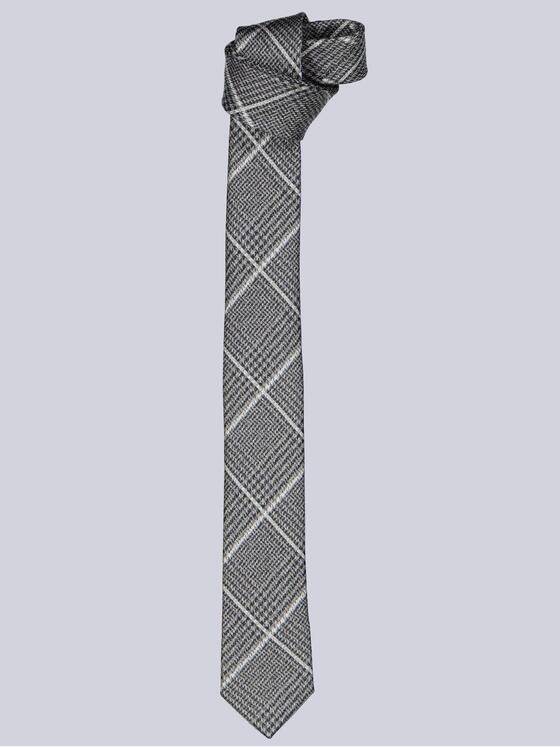 emilio adani Herren Krawatte strukturiert Anthrazit 39678