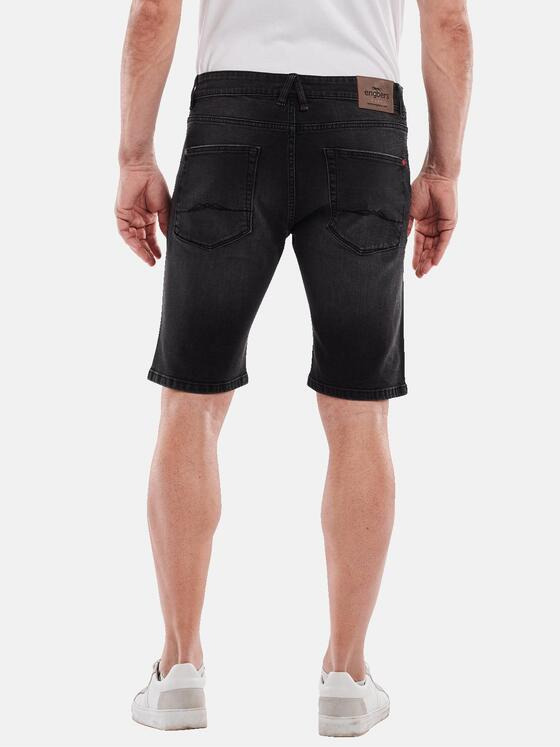 engbers Herren Bermuda regular Schwarz 34928