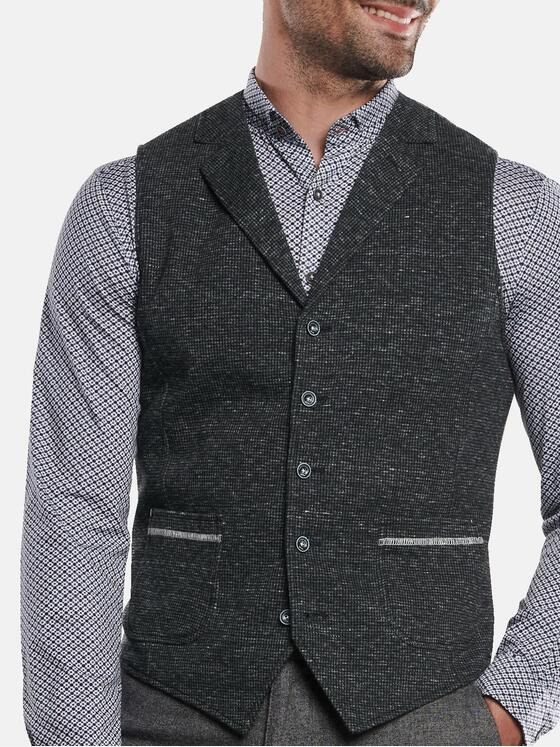 engbers Herren Sakkoweste Anthrazit 31864