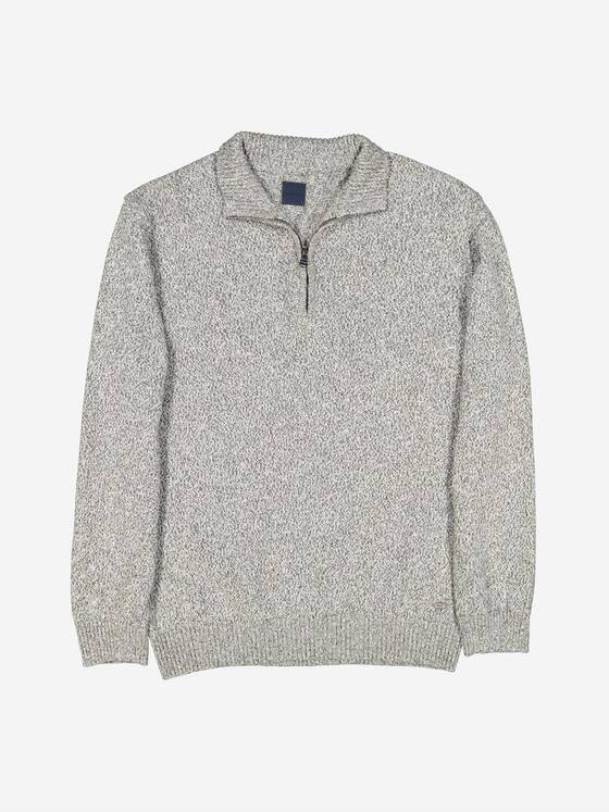 engbers Herren Pullover mit Stehkragen Hellgruen 38205