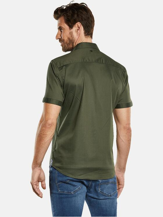 engbers Herren Kurzarm-Hemd "My Favorite" Grün 34370