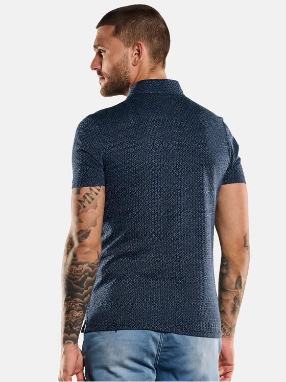 emilio adani Herren Poloshirt Blau 33275