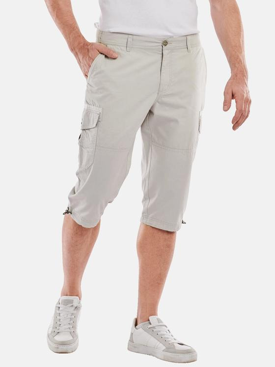 engbers Herren Capri-Hose regular Kieselgrau 34994
