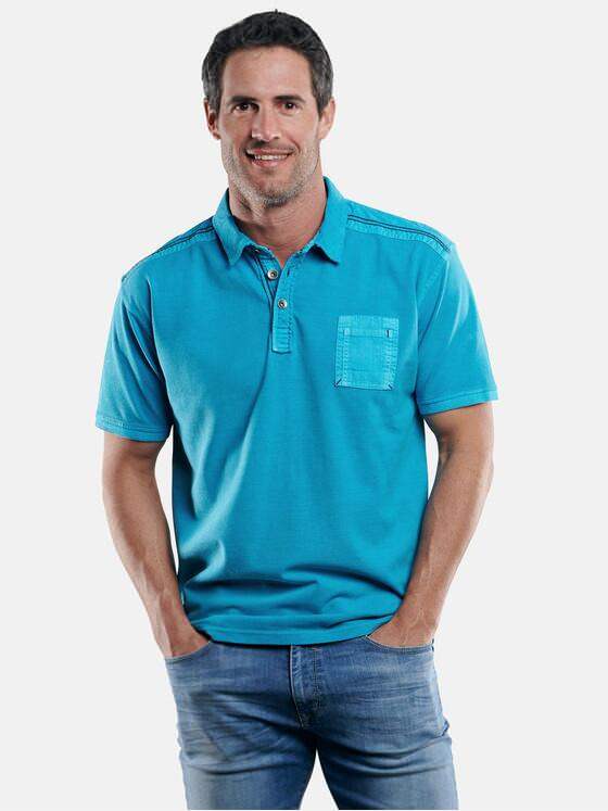 engbers Herren Poloshirt Tuerkisgruen 29429