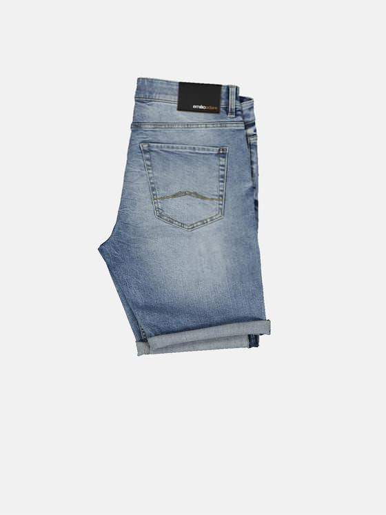 emilio adani Herren Bermuda regular Blau 34921
