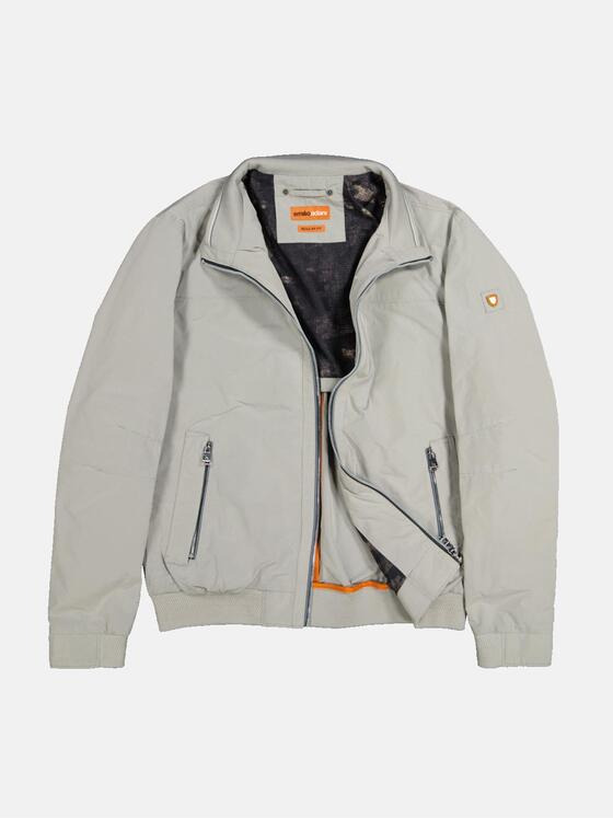 emilio adani Herren Übergangsjacke regular Weiß 36500